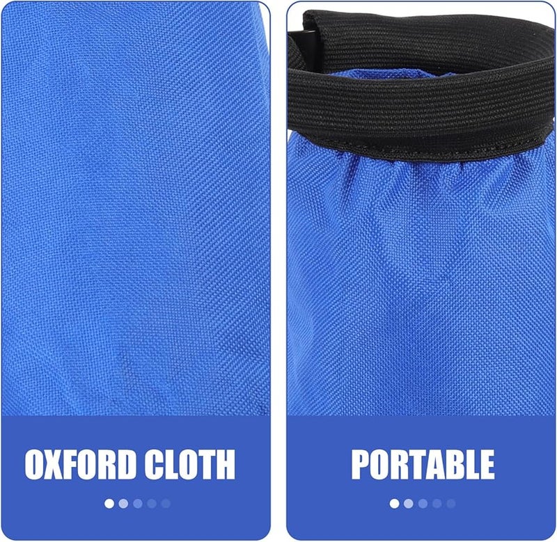 Waterproof Oxford Cloth Drumstick Bag Portable Pouch With Shoulder Strap Blue - Image 4